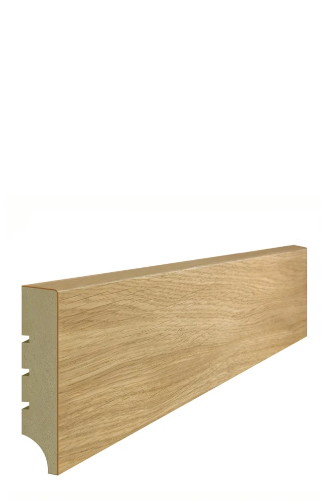 CLASSIC R1 80 fornir dębowa listwa przypodłogowa