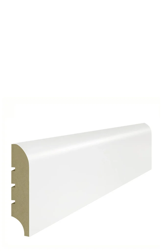 CLASSIC R20 biała listwa przypodłogowa