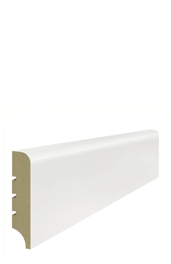 CLASSIC R10 80x16 BIAŁA LISTWA PRZYPODŁOGOWA