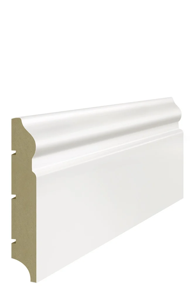 OLIMP 120 BIAŁA LISTWA PRZYPODŁOGOWA