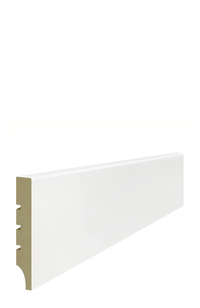 SLIM 80 BIAŁA LISTWA PRZYPODŁOGOWA