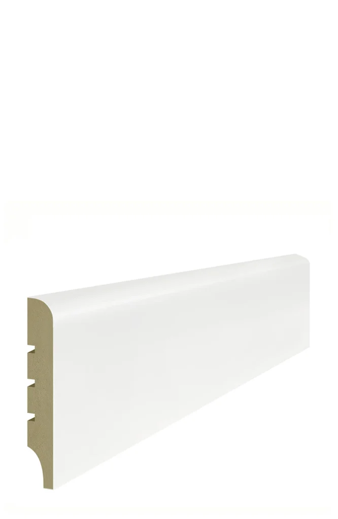 SLIM 80 R10 BIAŁA LISTWA PRZYPODŁOGOWA