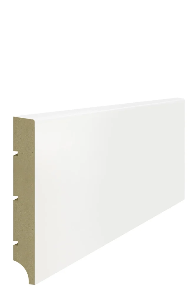 STANDARD 120 BIAŁA LISTWA PRZYPODŁOGOWA